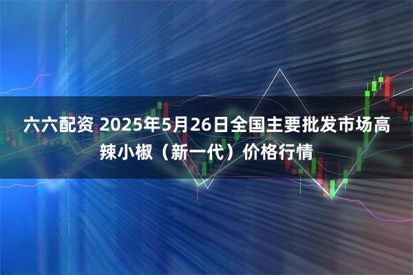 六六配资 2025年5月26日全国主要批发市场高辣小椒（新一代）价格行情