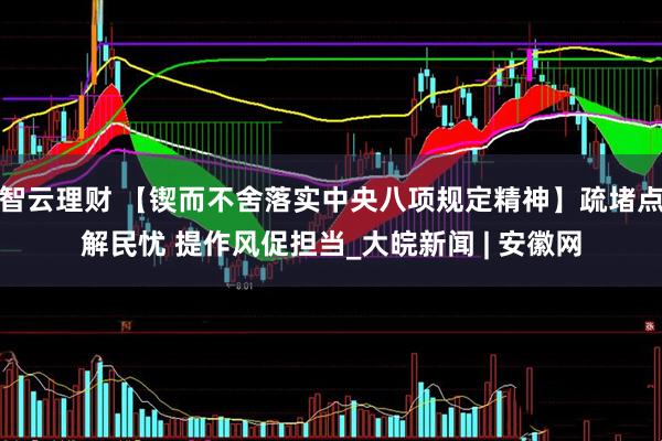 智云理财 【锲而不舍落实中央八项规定精神】疏堵点解民忧 提作风促担当_大皖新闻 | 安徽网