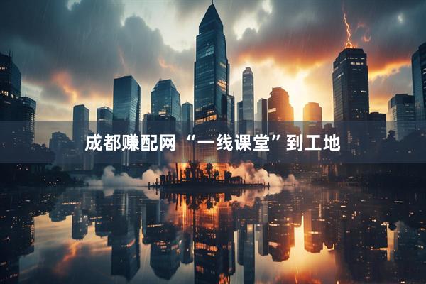 成都赚配网 “一线课堂”到工地